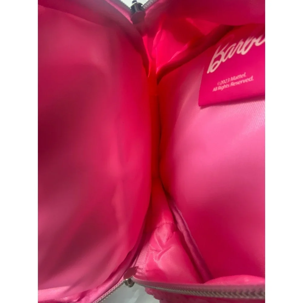 Barbie Pink‎ Sequin Mini Backpack Iridescent Straps Sparkle Bag Kids Child